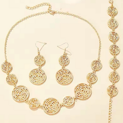 Collar + Aros + Pulsera
