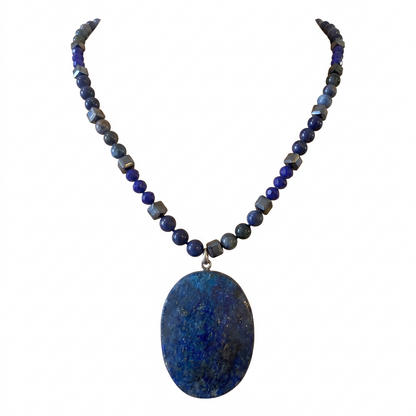 Collar Largo Piedras Naturales & Cristales