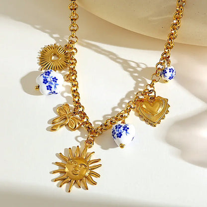 Collar Acero Mar