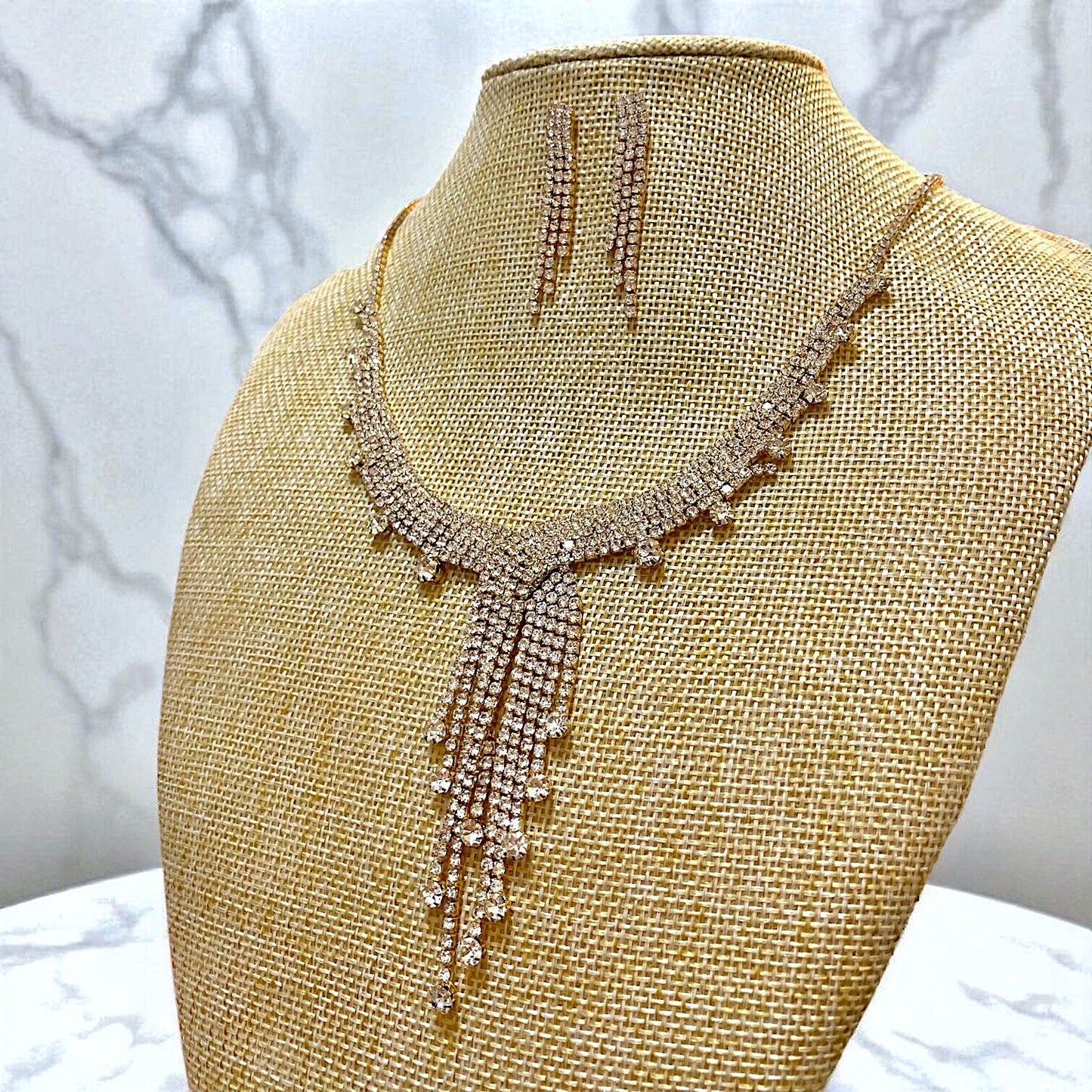 Collar & Aros Strass