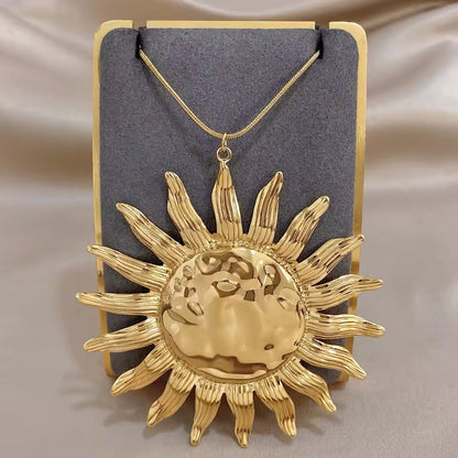 Collar Acero Sol
