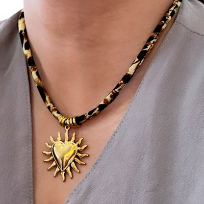 Collar Acero Love