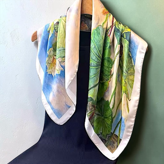 Pañuelo Seda Perla