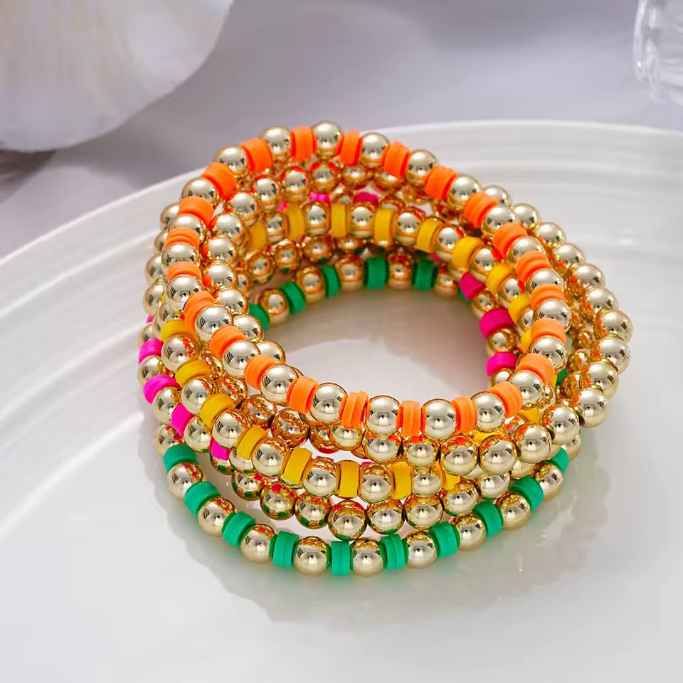 Set Pulseras Pía