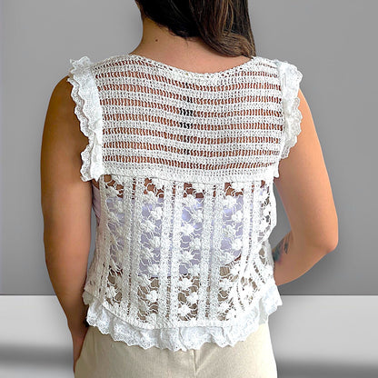 Blusa Crochet Fío