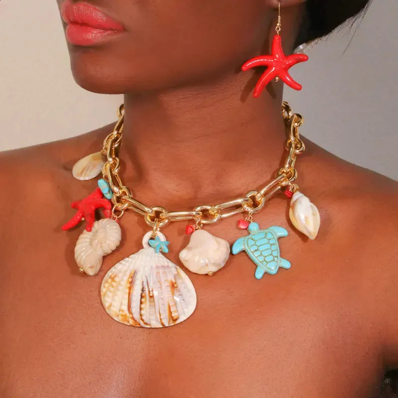 Collar + Aros Mia