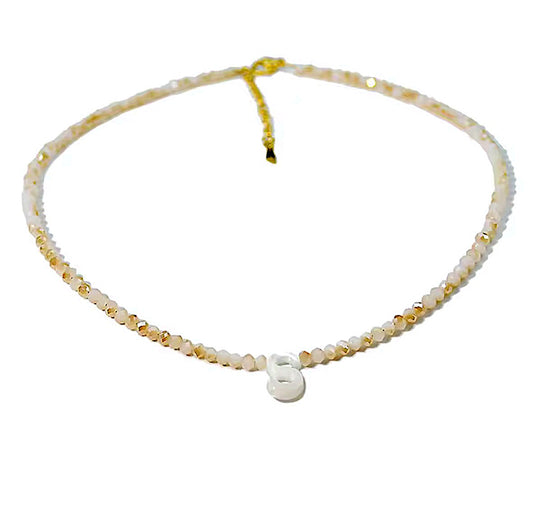 Collar Cristal y Nácar S