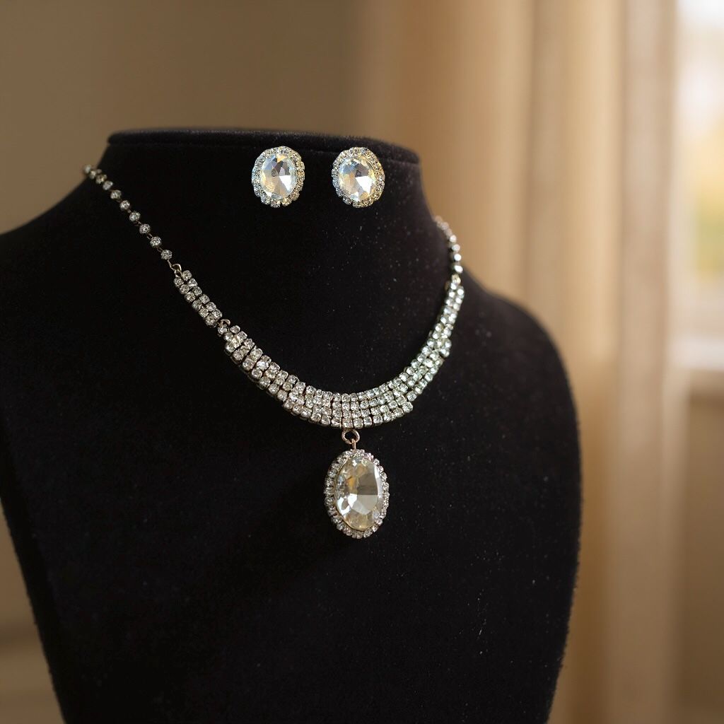 Collar & Aros Strass