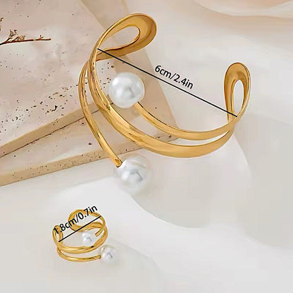 Brazalete & Anillo Pia