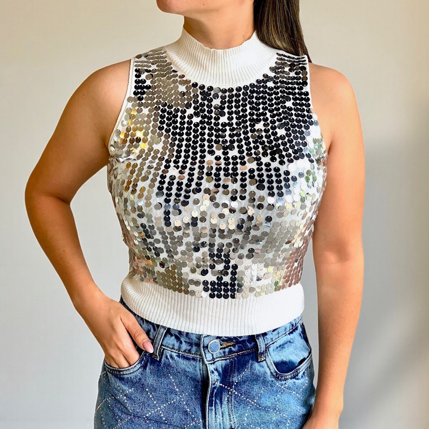 Blusa Lentejuelas Ada