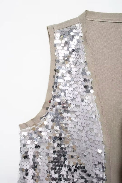 Chaleco Lentejuelas Kale