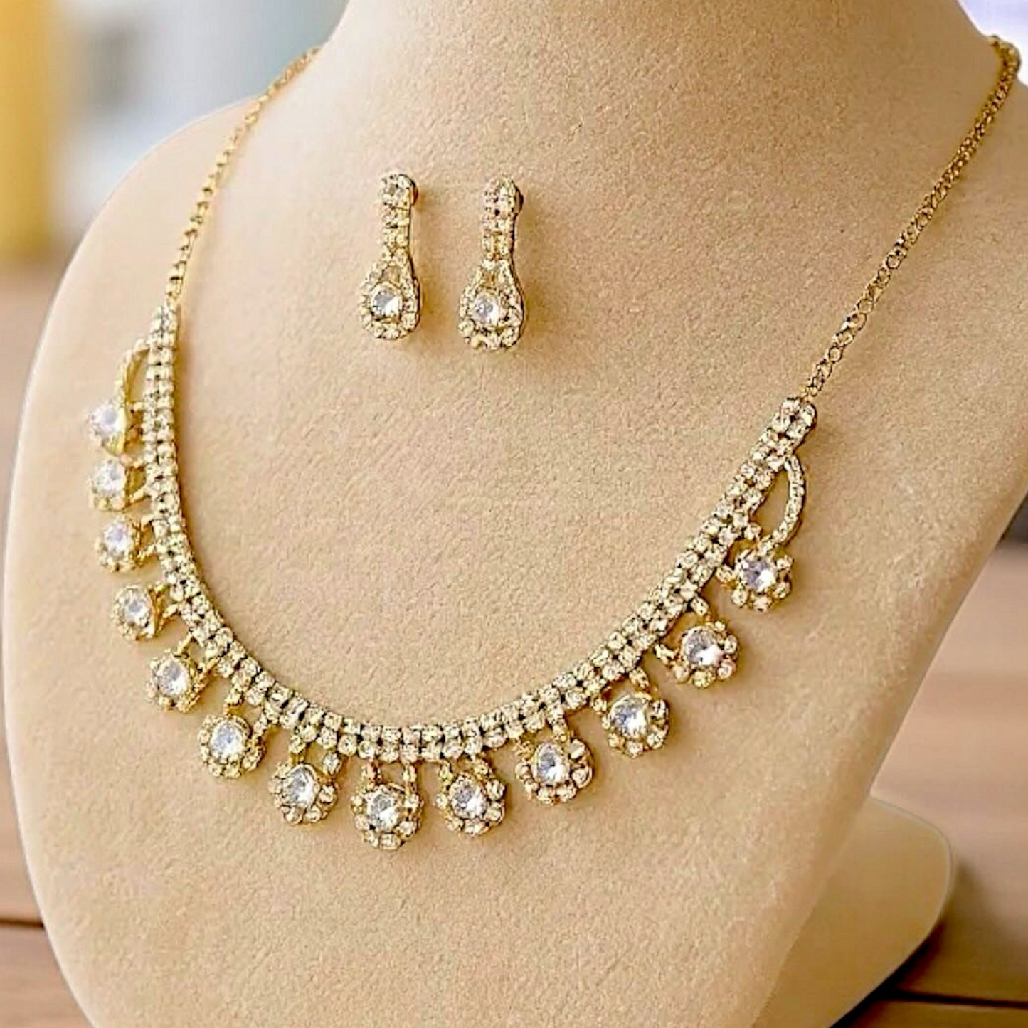 Collar & Aros Strass