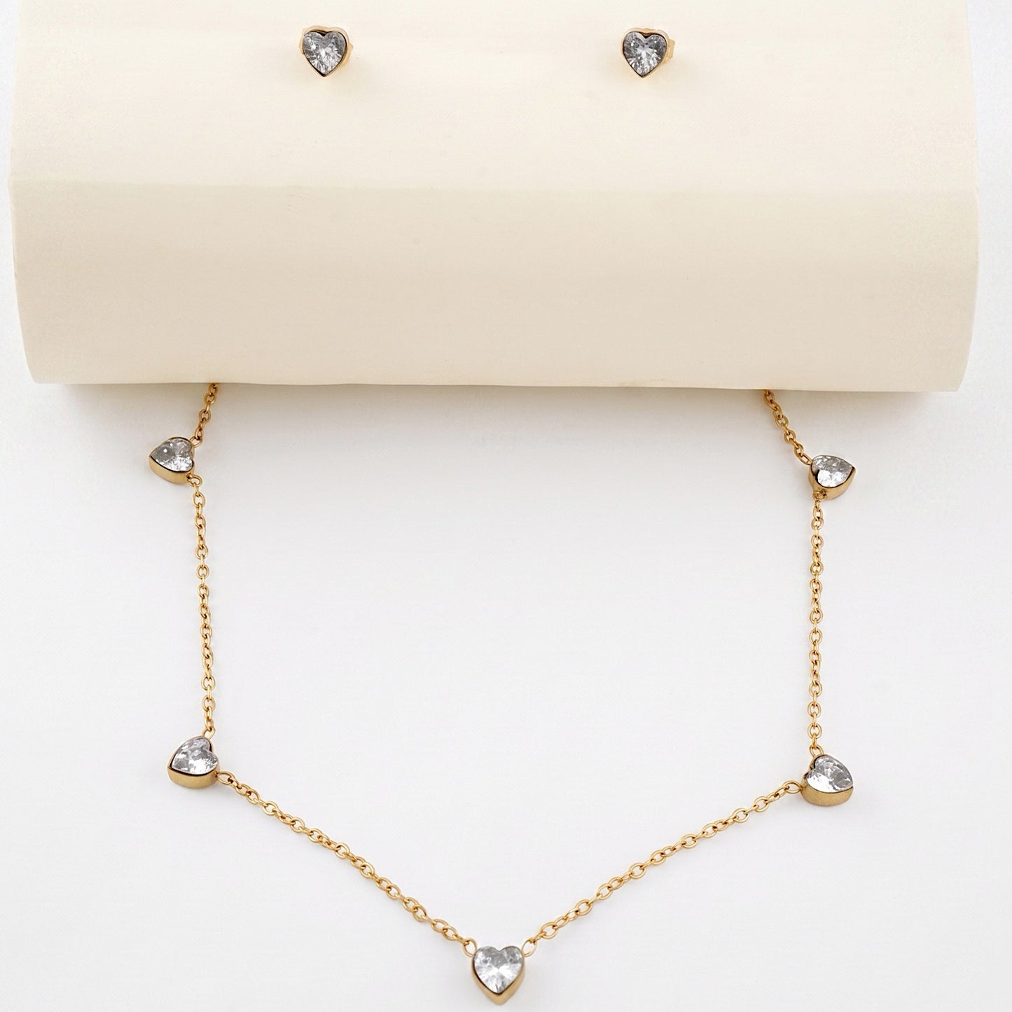 Collar & Aro Acero Nuara