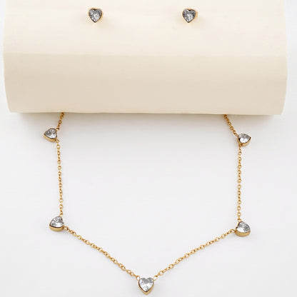 Collar & Aro Acero Nuara