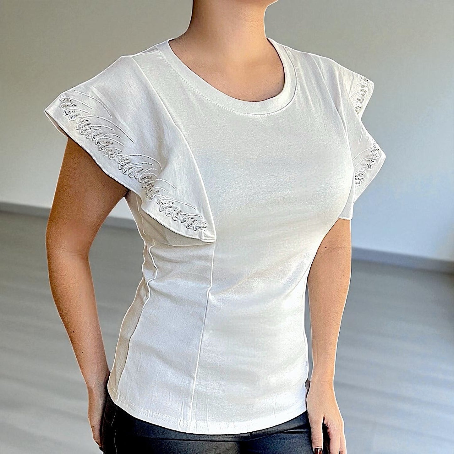 Blusa Bordada Noelia