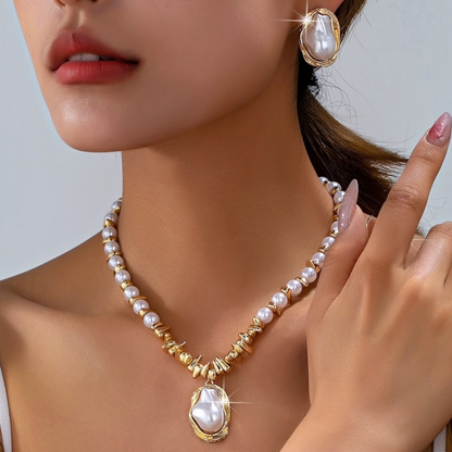 Collar + Aros Moa
