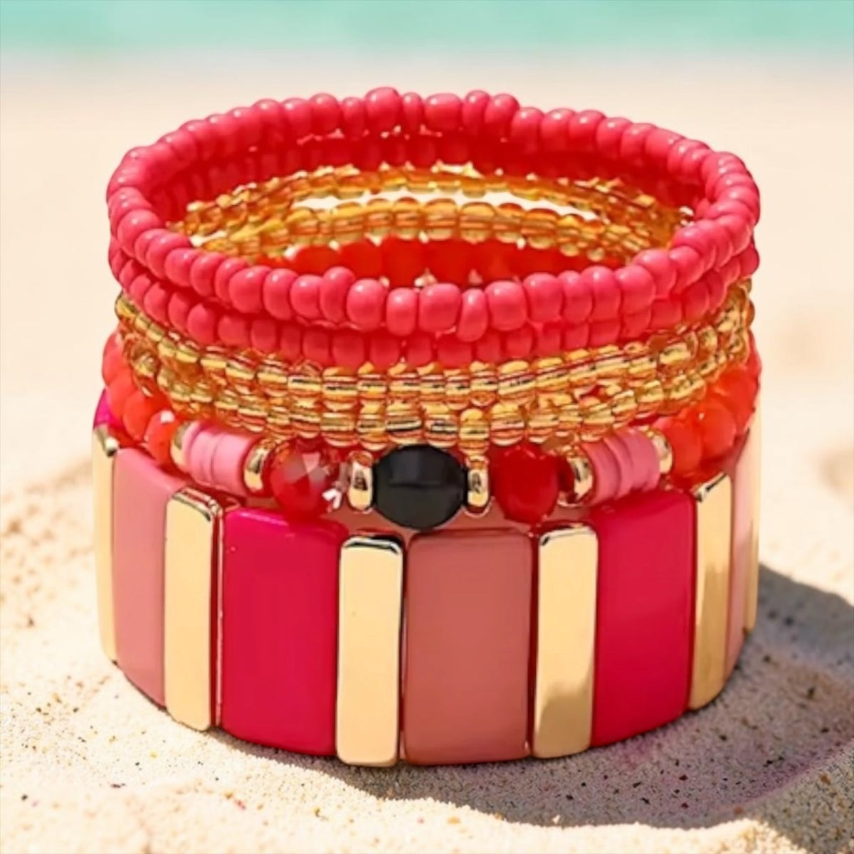 Set Pulseras Maura
