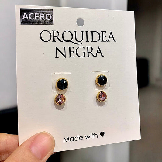 Set Aros Acero Aisha