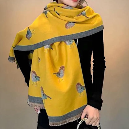 Pashmina/Chal/Bufanda Reversible