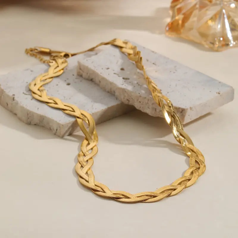 Collar Acero Jade