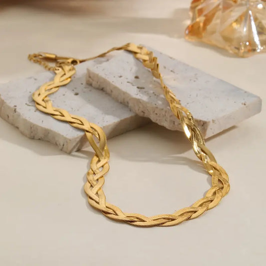 Collar Acero Jade