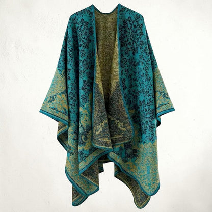 Ruana Reversible Mar