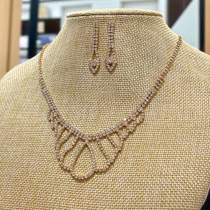 Collar & Aros Strass