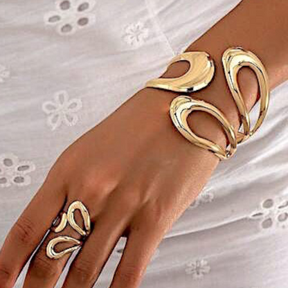 Brazalete & Anillo Aida