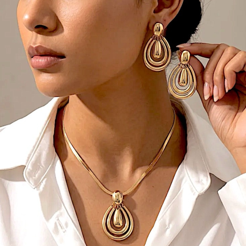 Collar + Aros Zoe