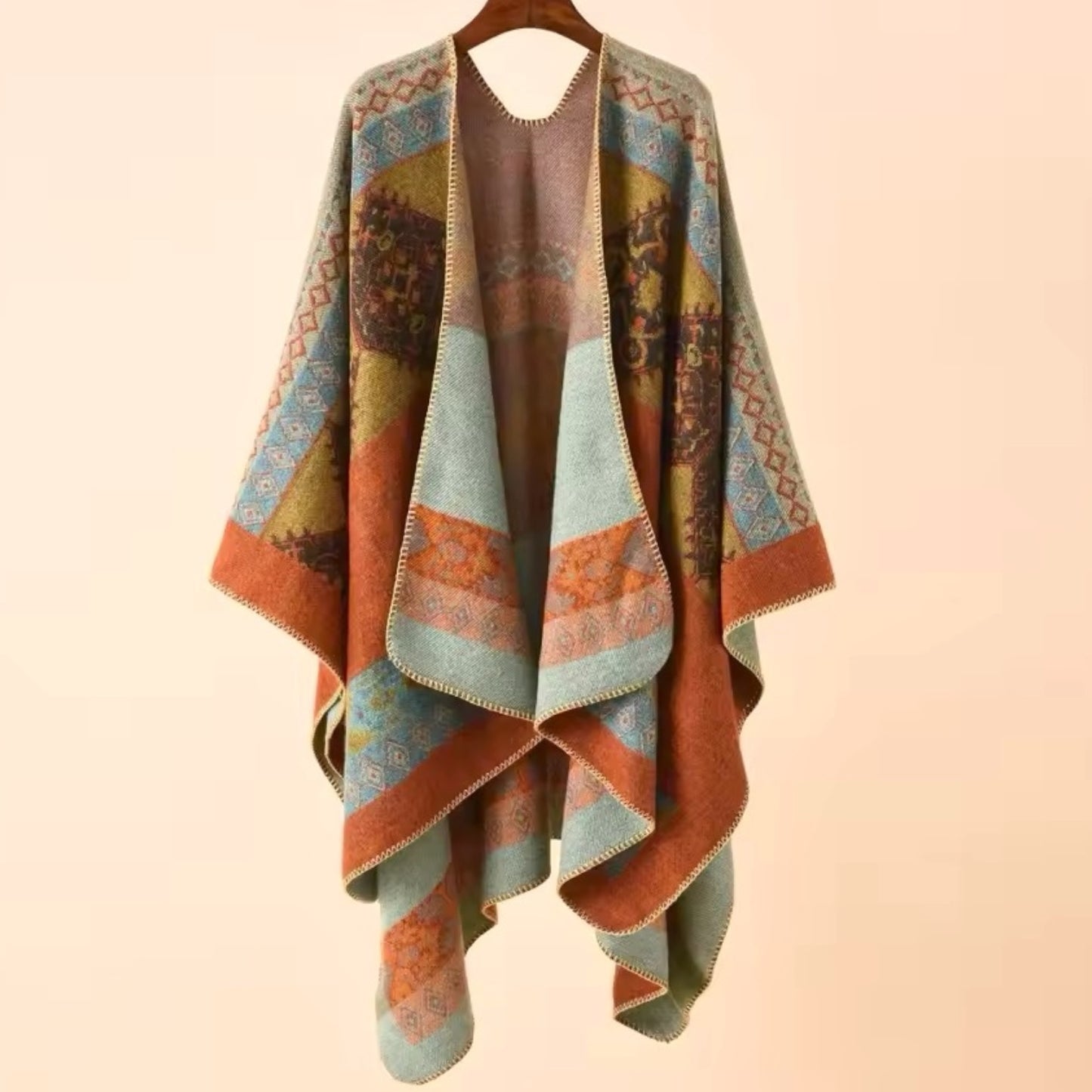 Ruana Reversible Elsa