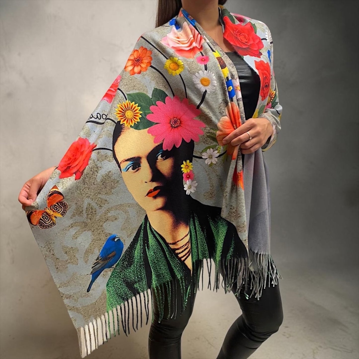 Pashmina Frida Flower