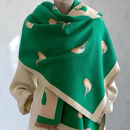 Pashmina/Chal/Bufanda Reversible