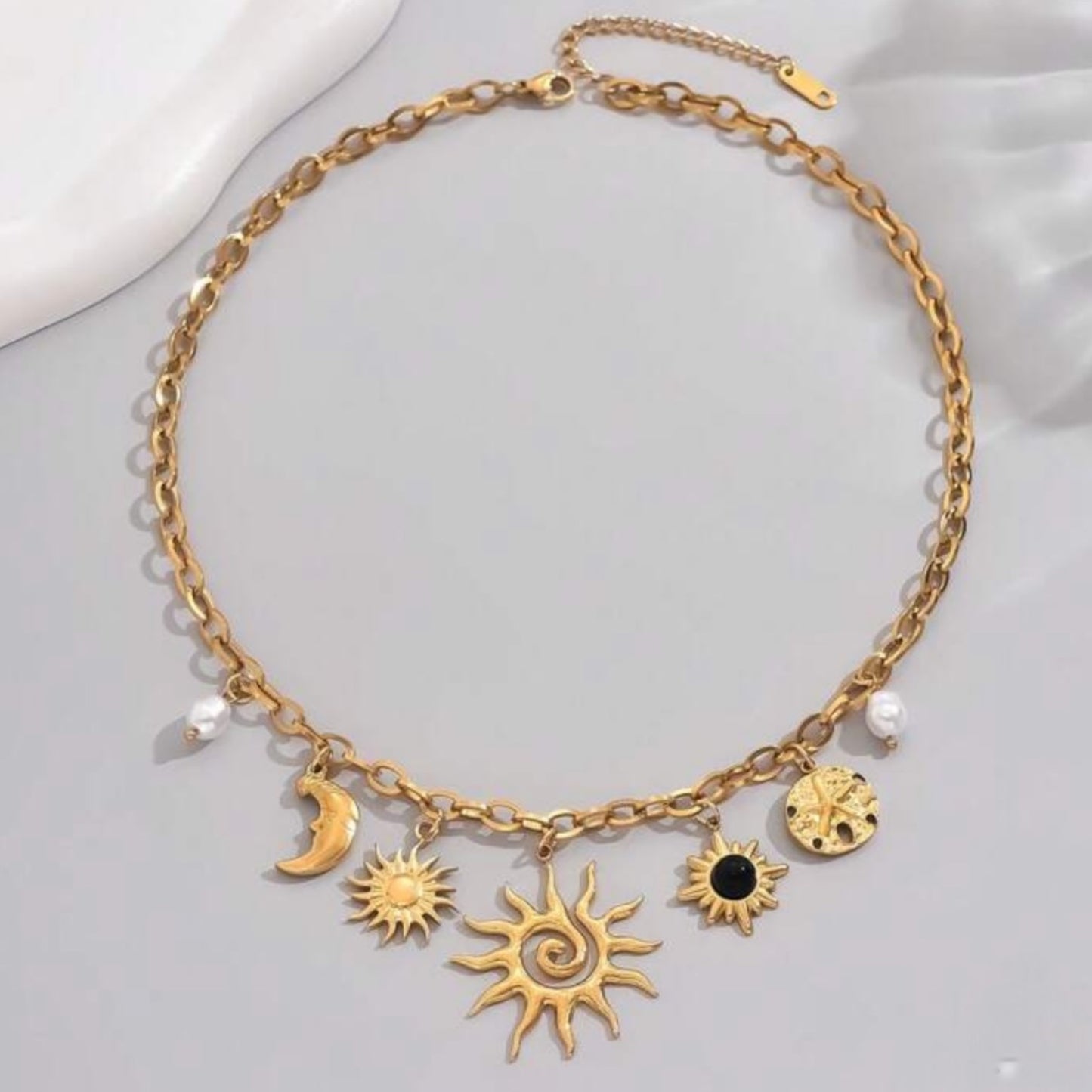 Collar Acero Evaluna