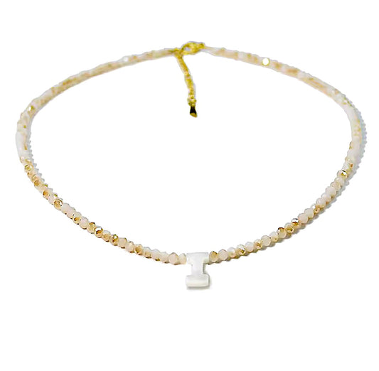 Collar Cristal y Nácar I