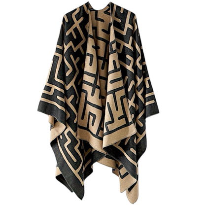 Ruana Reversible Maika