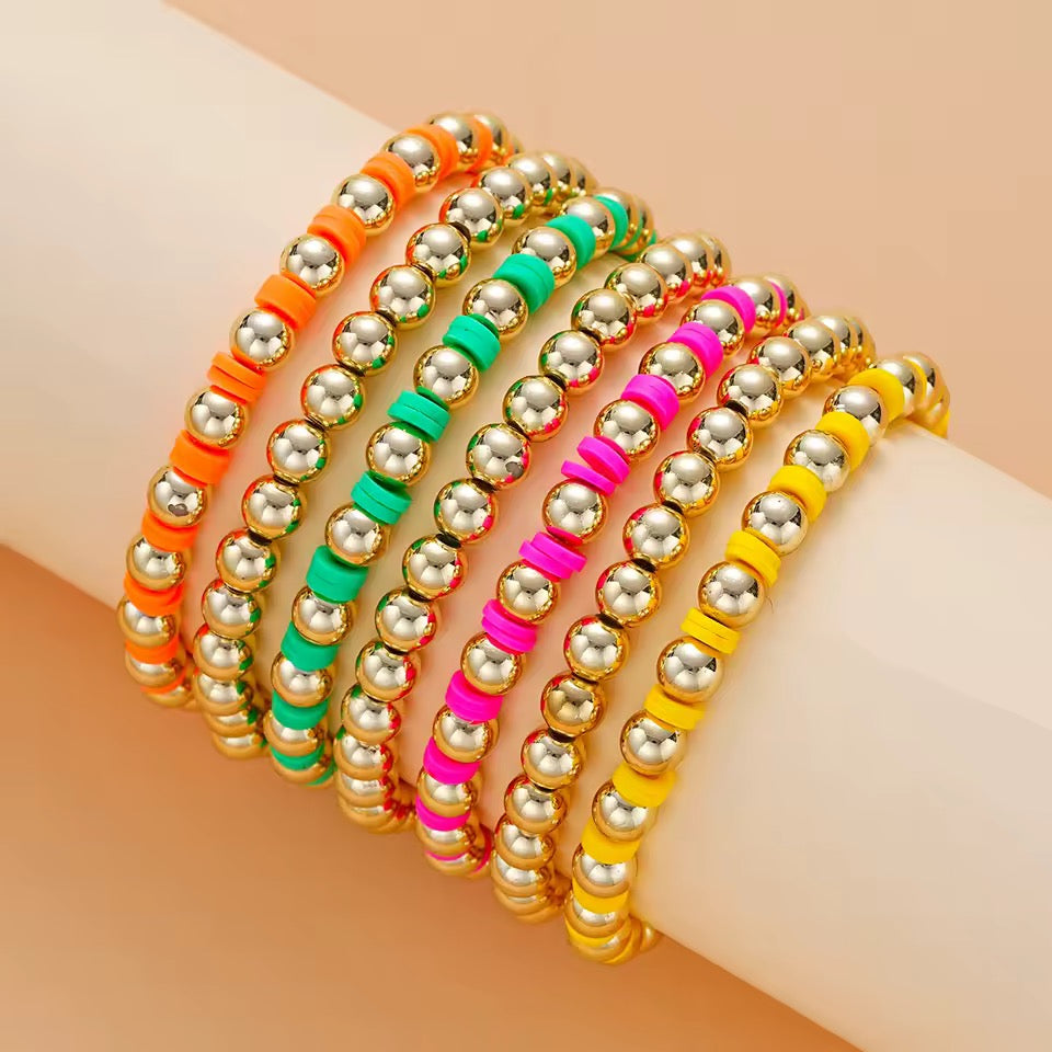 Set Pulseras Pía