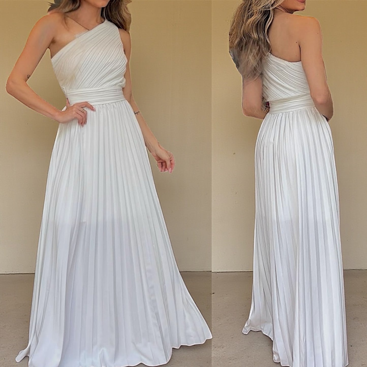 Vestido Plisado Malú