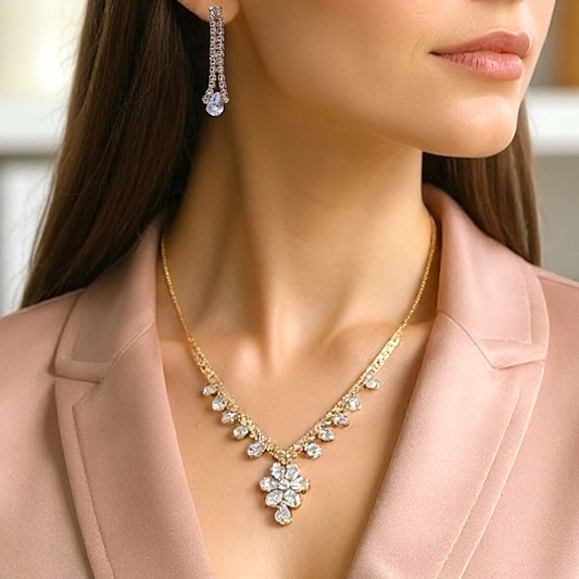 Collar & Aros Strass