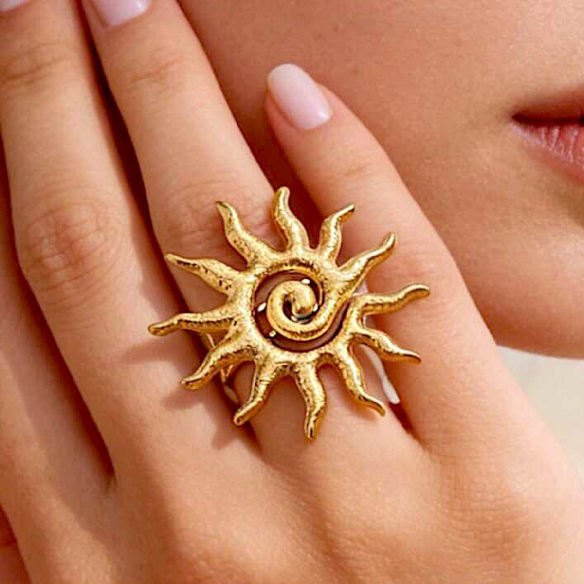 Anillo Acero Kaia