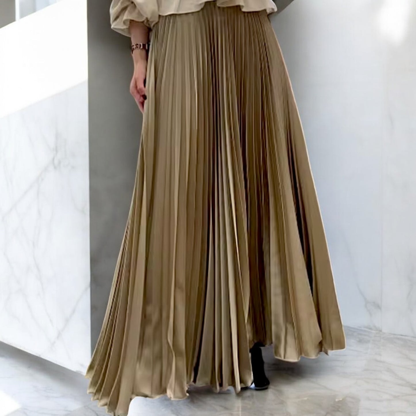 Pollera Plisada Alania