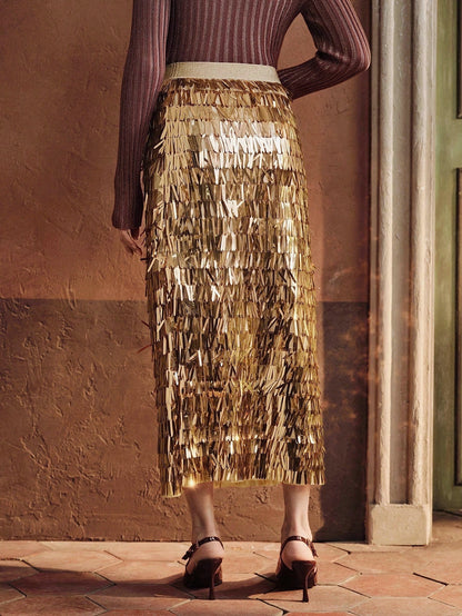 Pollera Lentejuelas Kaia