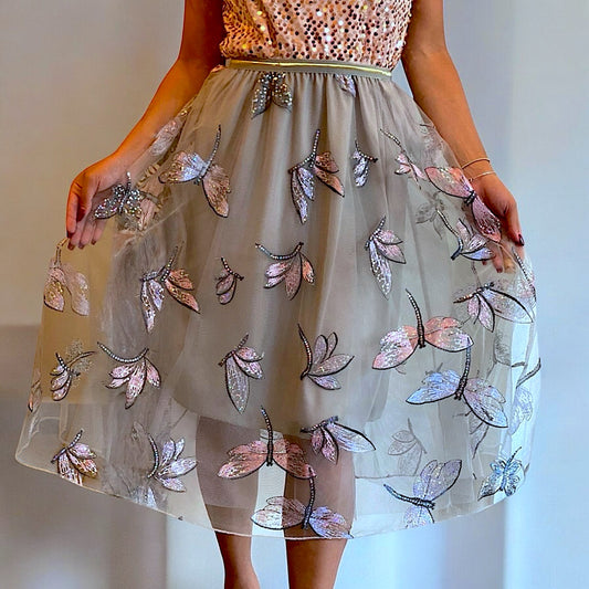 Pollera Bordada Brissa