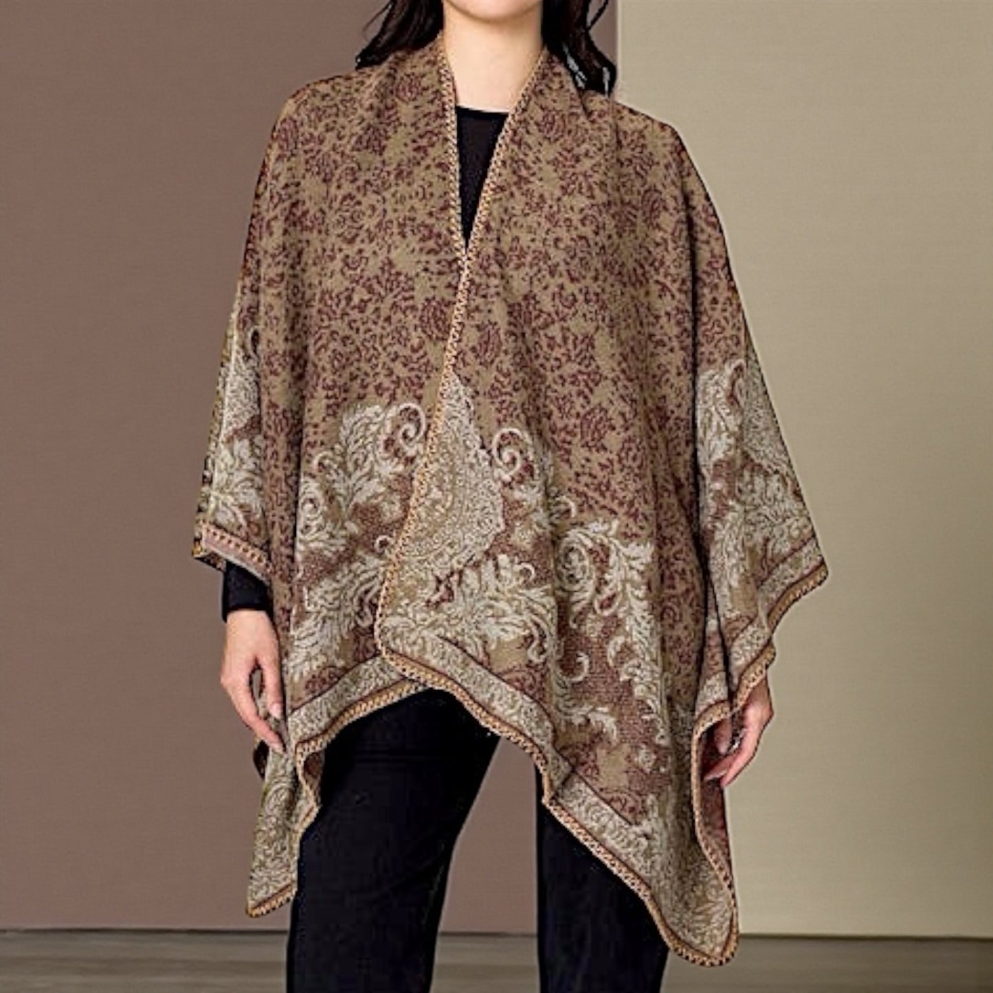 Ruana Reversible Toya