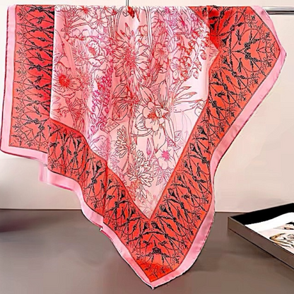 Pañuelo Seda Rubí