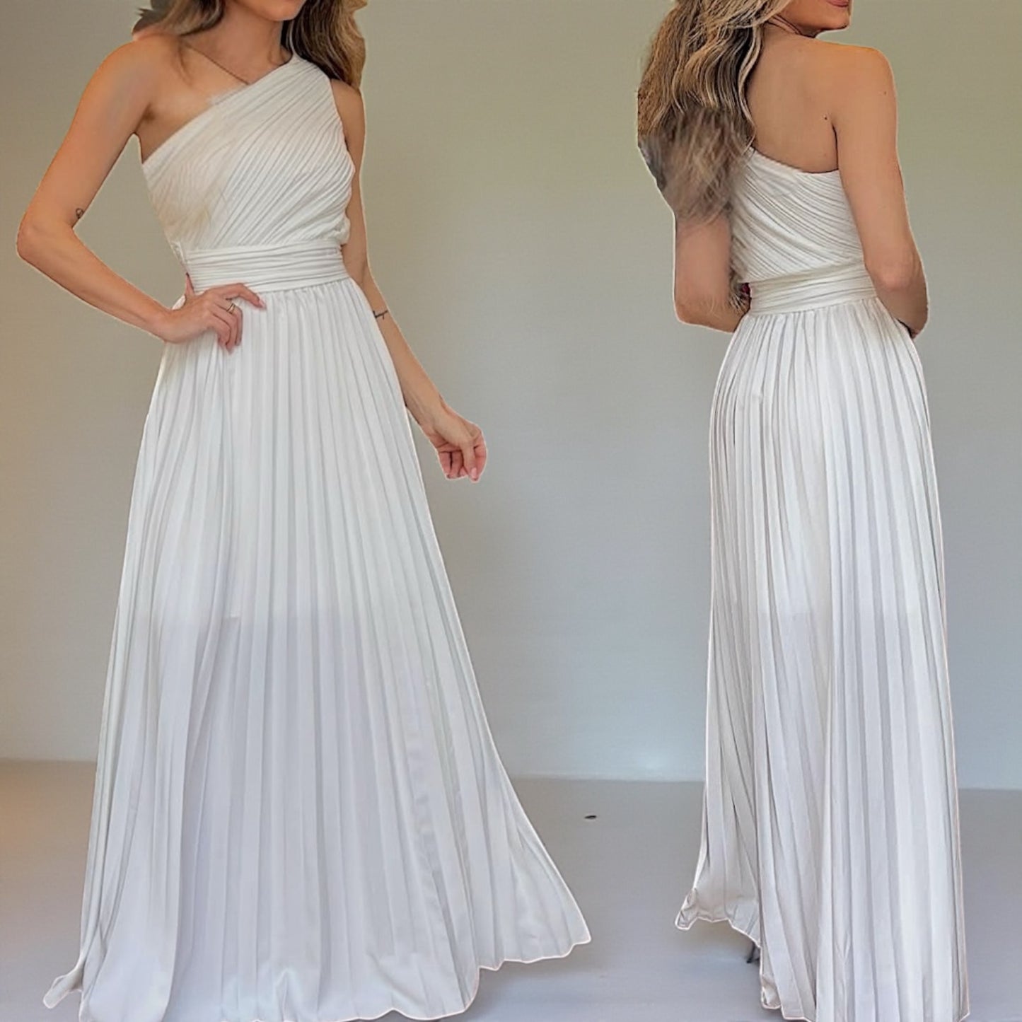 Vestido Plisado Malú