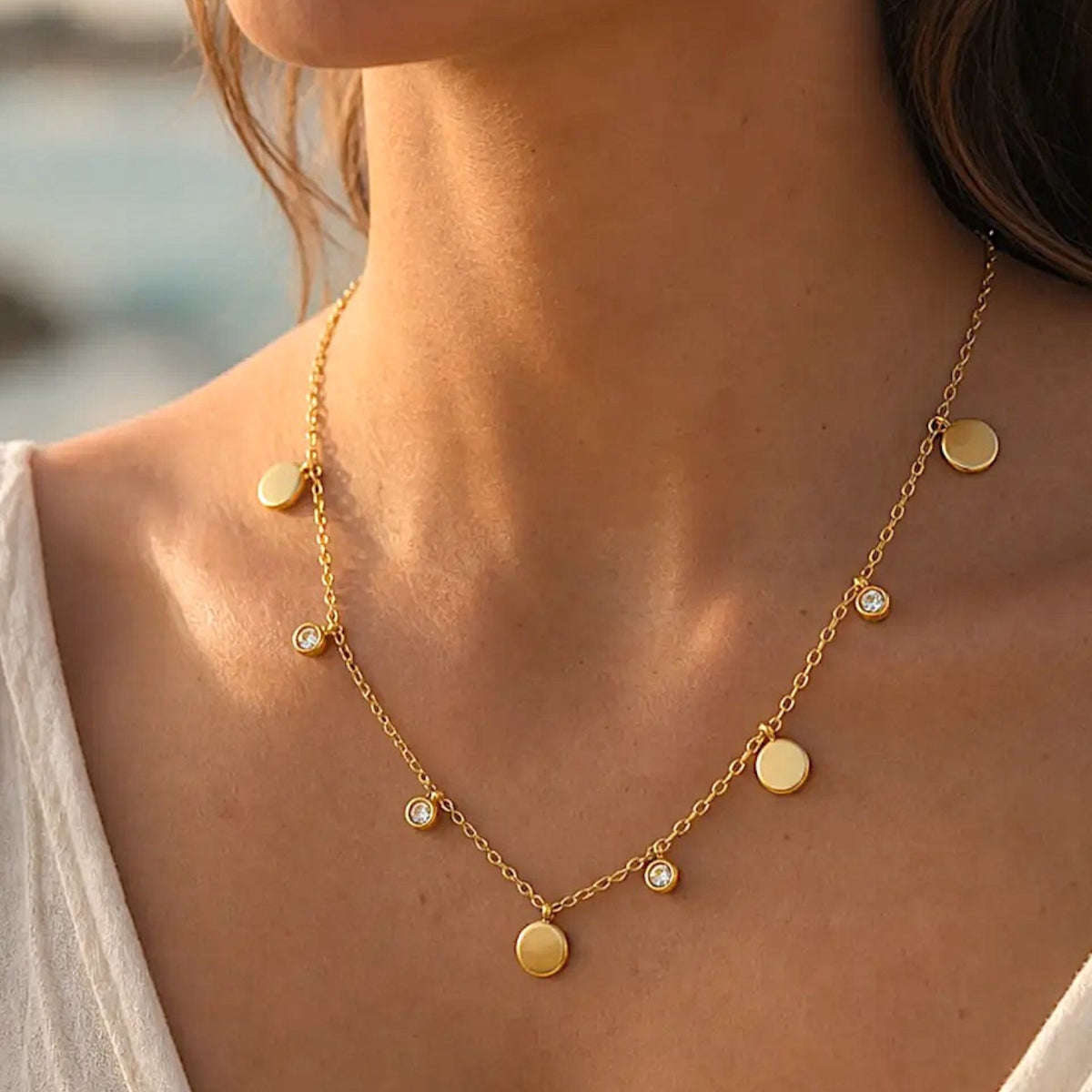 Collar Acero Leonor