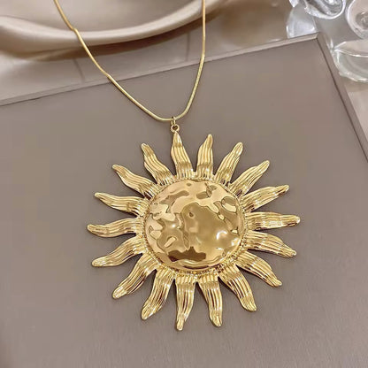 Collar Acero Sol