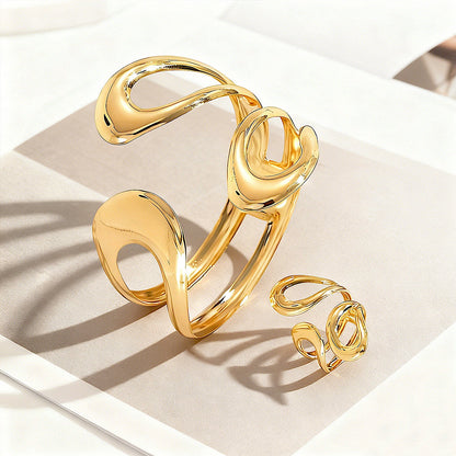 Brazalete & Anillo Ada