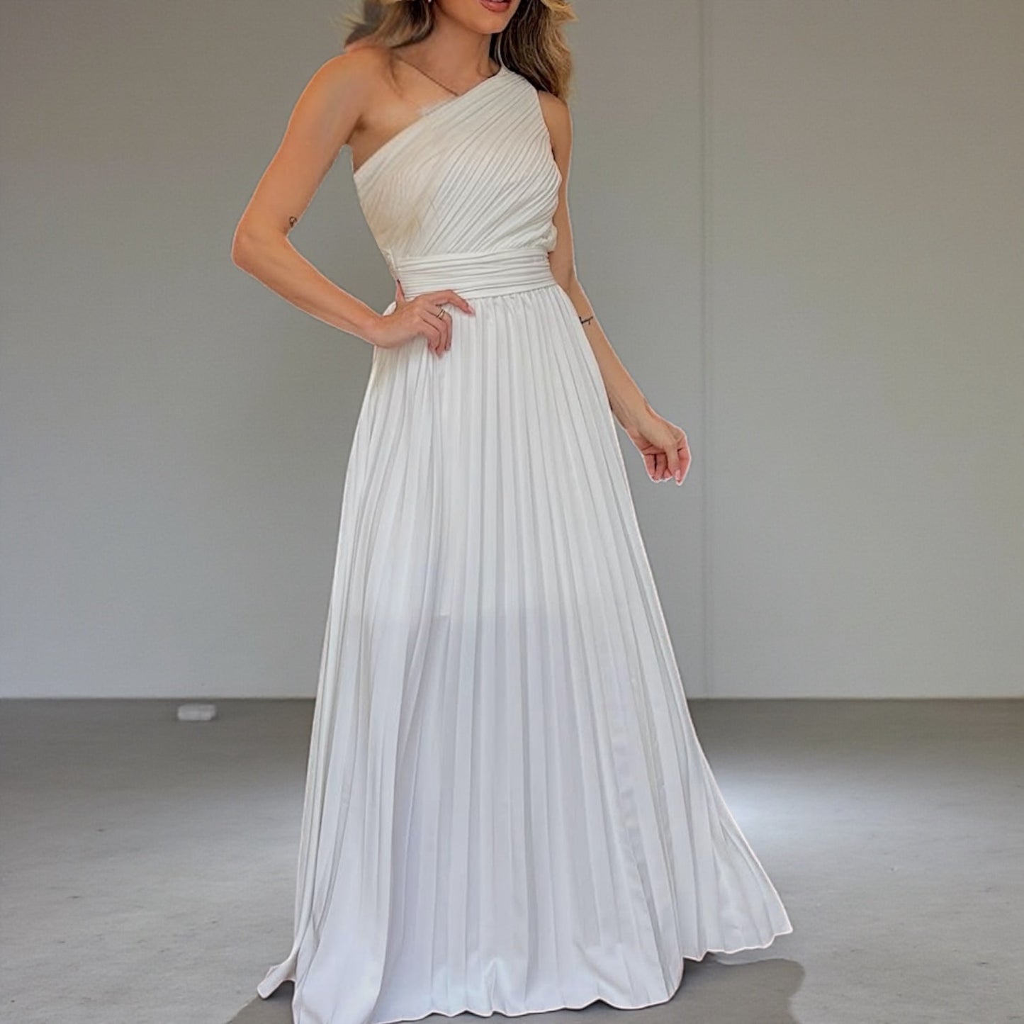 Vestido Plisado Malú