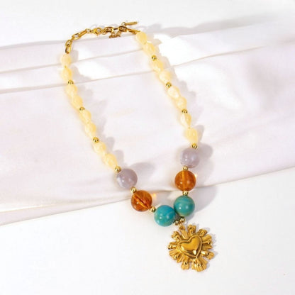 Collar Acero Sara